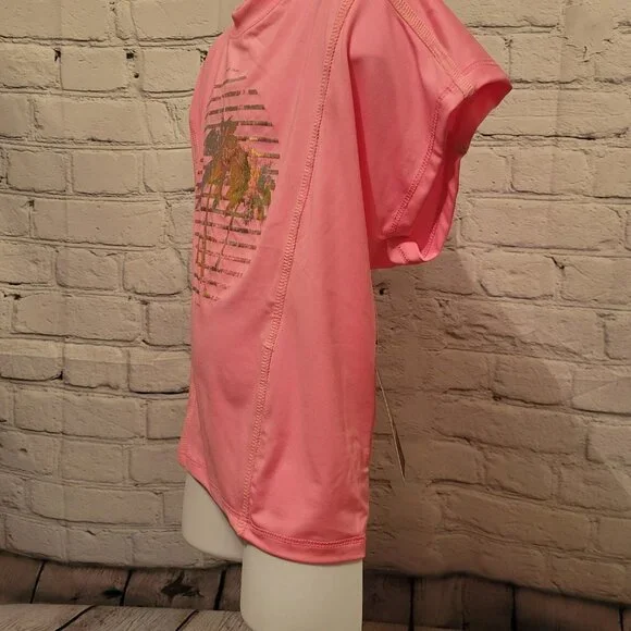 ID Ideology Big Girls Palm Tree T-Shirt - Picture 3 of 6